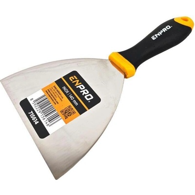 Špachtle nerez, 140 mm, gumová rukojeť, ENPRO