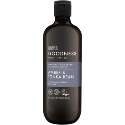 Baylis & Harding Prírodný sprchový gél Goodness Amber/Tonka Bean 500 ml