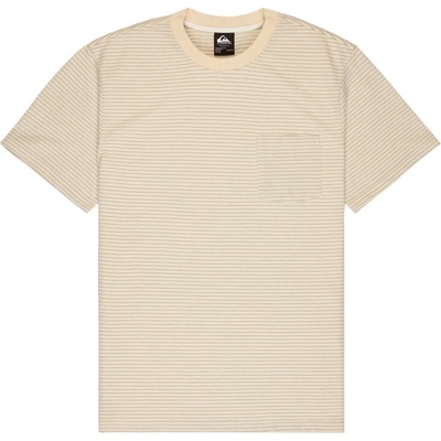 Quiksilver Мъжка тениска Quiksilver Lopaz Striped S/S Pocket T-shirt - Snow White Lopaz Stripes (216-8985-0514)