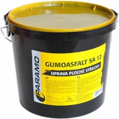 Gumoasfalt SA12 - Asfaltová farba na ploché strechy 30kg