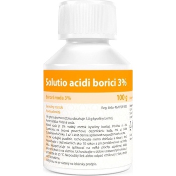 Solutio acidi borici 3% sol.der.1 x 100 g