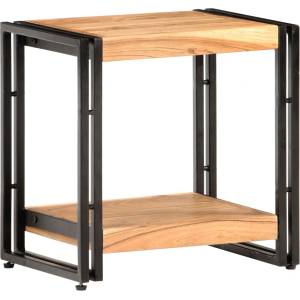 vidaXL Странична маса 40x30x40 см акациево дърво масив (320683)