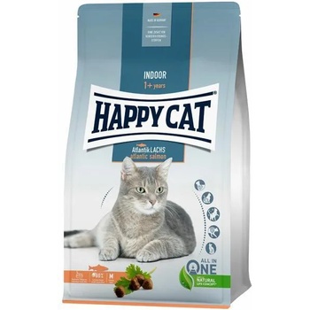 Image 1 of Happy Cat Adult Indoor salmon 4 kg