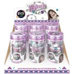 Masen Toys Комплект за изработване на гривни в цилиндрична кутия