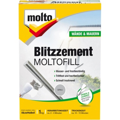 Molto Blitzzement Moltofill 1 kg šedá