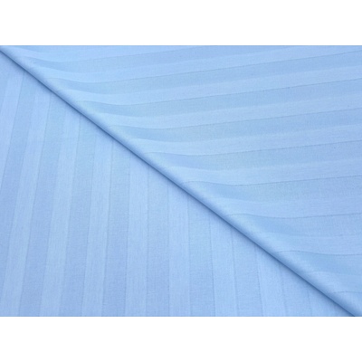 Mirtex Látka ATLAS-HOTEL 150/524335 Modrá 22mm hotelový pruh šíře 155cm Ceník: METRÁŽ: od 1 metrů