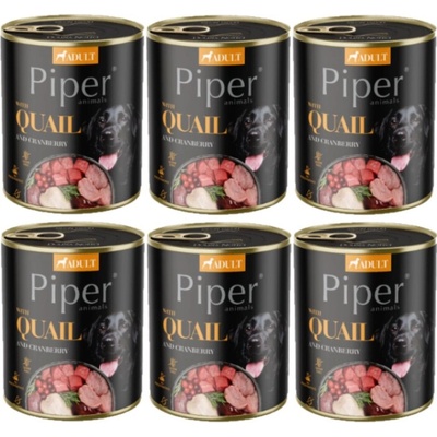 Dolina Noteci Piper s prepelicou a brusnicami 6 x 800 g
