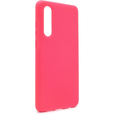 Teracell Гръб Teracell Buzzer Net за Huawei P30 Pro - Тъмно розов, 116474