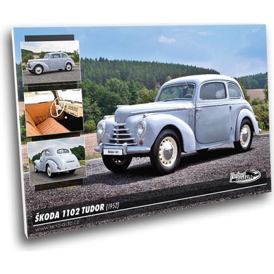 Obraz č. 71 - ŠKODA 1102 TUDOR (1952) 100 x 70 cm