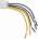 Makki кабел Cable Male Molex -> wires 2x12V 3xGround (MAKKI-CBL-MOLEX-WR2)