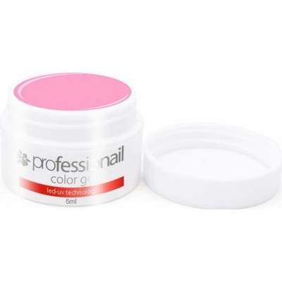 Professionail Barevný LED UV gel SUMMER BARBIE Růžová 5 ml