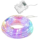 SPRINGOS LED svetelná hadica 5m 50LED 8 funkcií 3xAA IP44 multicolor