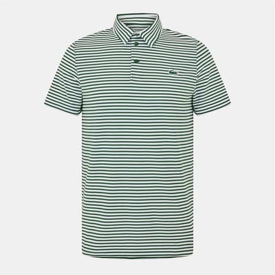 Lacoste Блуза с яка Lacoste Men's Short-Sleeve Performance Polo Shirt - Green/White