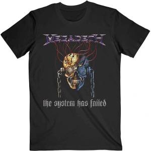 Megadeth Systems Fail Black XL Риза (MEGATS06MB04)