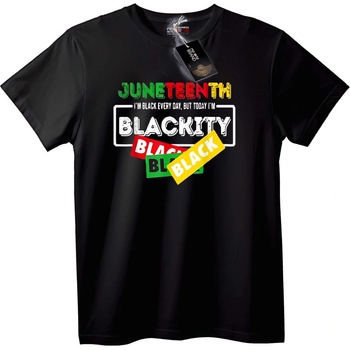 NOONEBRAND Тениска Juneteenth Blackity - S, White