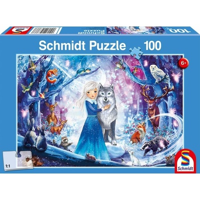 Schmidt Spiele Princezna v zimním lese 100 dílků