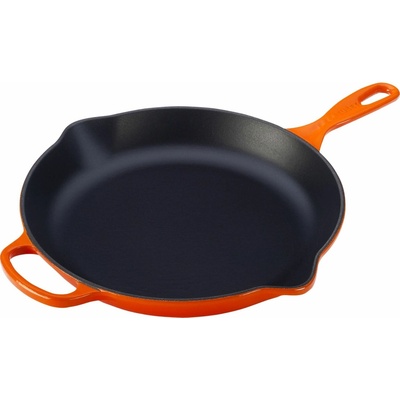 Le Creuset 20182230900422 Panvica na vyprážanie a servírovanie Signature 23 cm ohnivo oranžová