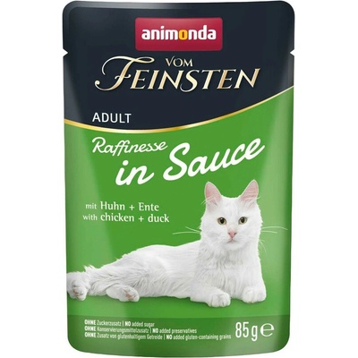 ANIMONDA Vom Feinsten Raffinesse in sauce Chicken with duck 85 g