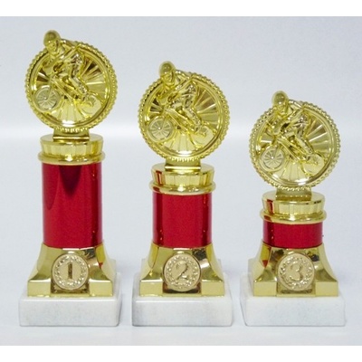 VIZINGR BMX trofeje 30-P027 17 cm