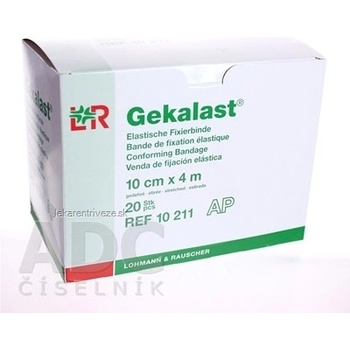 Gekalast 10 cm x 4 m hydrofilný elastický obväz 20 ks