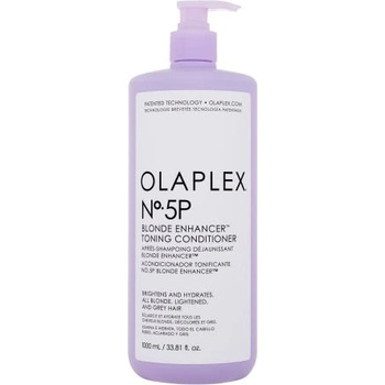 Image 1 of OLAPLEX Blonde Enhancer Nº. 5P Toning Conditioner 1000 ml тониращ балсам за руса и сива коса за жени