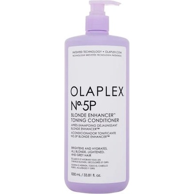 OLAPLEX Blonde Enhancer Nº. 5P Toning Conditioner 1000 ml тониращ балсам за руса и сива коса за жени