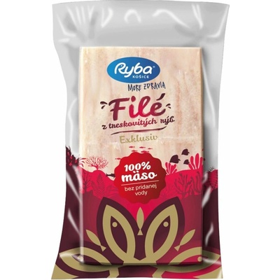 Mrazené Rybie Filé z treskovitých rýb Exklusív 400g Ryba Košice