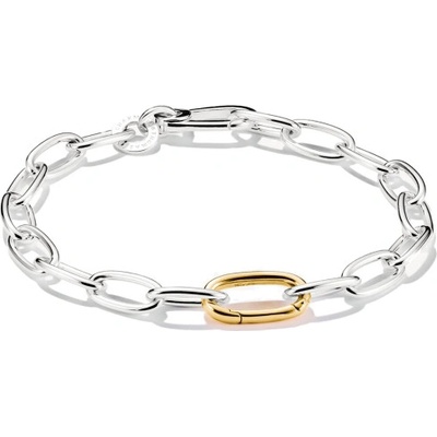 Thomas Sabo Connect náramok Bicolour connect link silver C1204-413-7