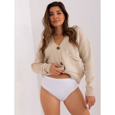 nohavičky s vysokým pásom BR MT 2064 WHITE