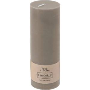 Ego dekor Бежово-кафява приятелска свещ, време на горене 60 ч Eco - Eco candles by Ego dekor (ZBC-3771068)