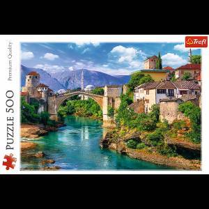 Trefl Puzzle 500 pcs. Old Bridge in Mostar, Bosnia and Herzegovina Trefl 37333