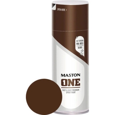 Maston ONE orechovo hnedá 400 ml
