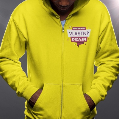 TRENDY ZIPPER Pánska mikina