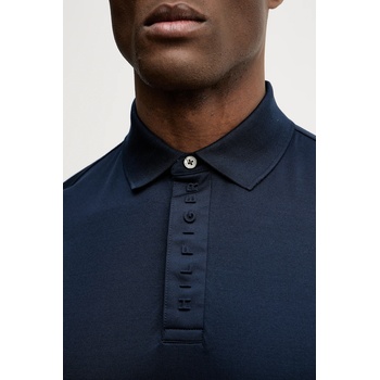 Tommy Hilfiger Памучна тениска с яка Tommy Hilfiger (MW0MW41611)