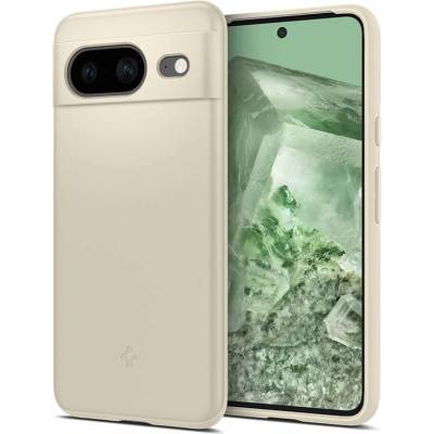 Spigen Противоударен Калъф за Google Pixel 8, Spigen Thin Fit Case, Бежов (ACS06291)