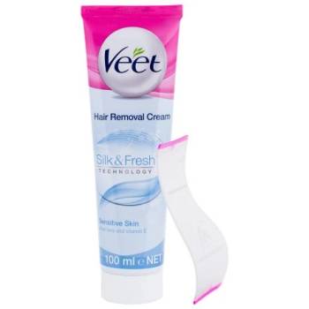 Veet Silky Fresh Sensitive Skin депилиращ крем за чувствителна кожа 100 ml за жени