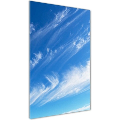 Vertikálny foto obraz sklo tvrdené Mraky na nebi 50x100 cm