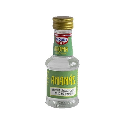 Dr. Oetker Aroma tekuté ananas 38 ml – Zbozi.Blesk.cz