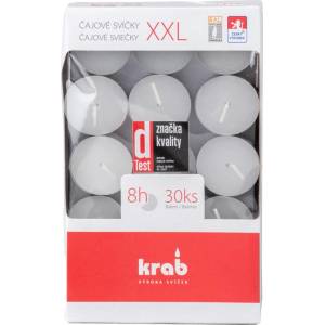 KRAB BRNO, s. r. o KRAB BRNO, s. r. o. Чаени свещи RAL 30 бр. , в кутия