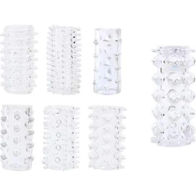 Chisa-novelties Комплект пенис удебелители "gk power clear" 7 броя
