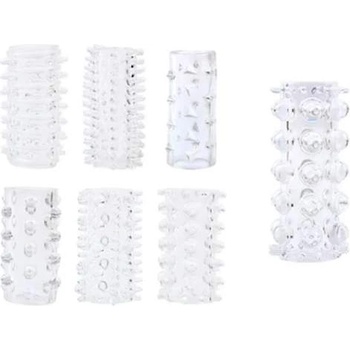 Chisa-novelties Комплект пенис удебелители "gk power clear" 7 броя