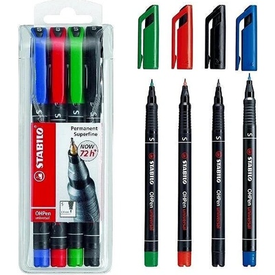 STABILO OHPen S 4ks