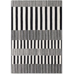 Elle Decoration Черно-бял ръчно изработен вълнен килим 200x290 cm Stryve Pulse - Elle Decoration (106360-200x290)