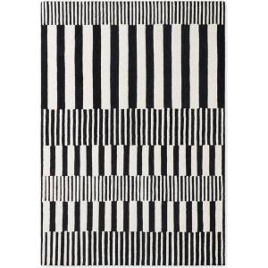 Elle Decoration Черно-бял ръчно изработен вълнен килим 200x290 cm Stryve Pulse - Elle Decoration (106360-200x290)
