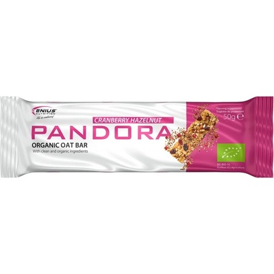 Genius Nutrition Pandora Bio Oat Bar [50 грама] Червена боровинка с лешник