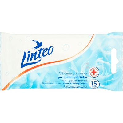 Linteo Satin vlhčené utierky pre dennú potrebu 15 ks