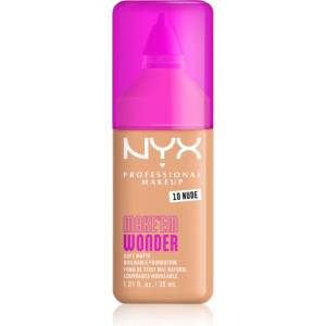 NYX Professional Makeup Make ‘Em Wonder лек матиращ фон дьо тен цвят 10 Nude 30ml