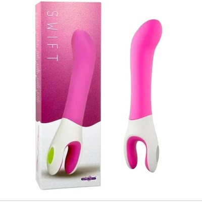 G-SPOT вибратор в очарователен розов цвят, 18см. - Swift (SEVCR01637)