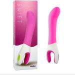 G-SPOT вибратор в очарователен розов цвят, 18см. - Swift (SEVCR01637)