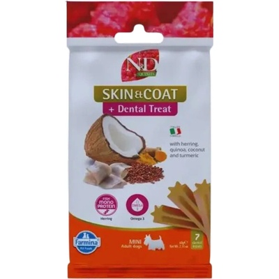 Farmina Quinoa Dog Skin Coat Herring Adult Mini 60 g
